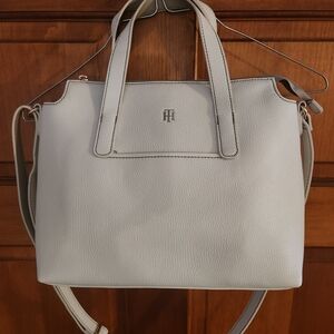 Tommy Hilfiger White Shoulder Bag